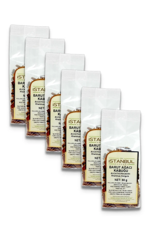 İstanbul Baharat Barut Ağacı Kabuğu 6x50 gr ürün görseli 1