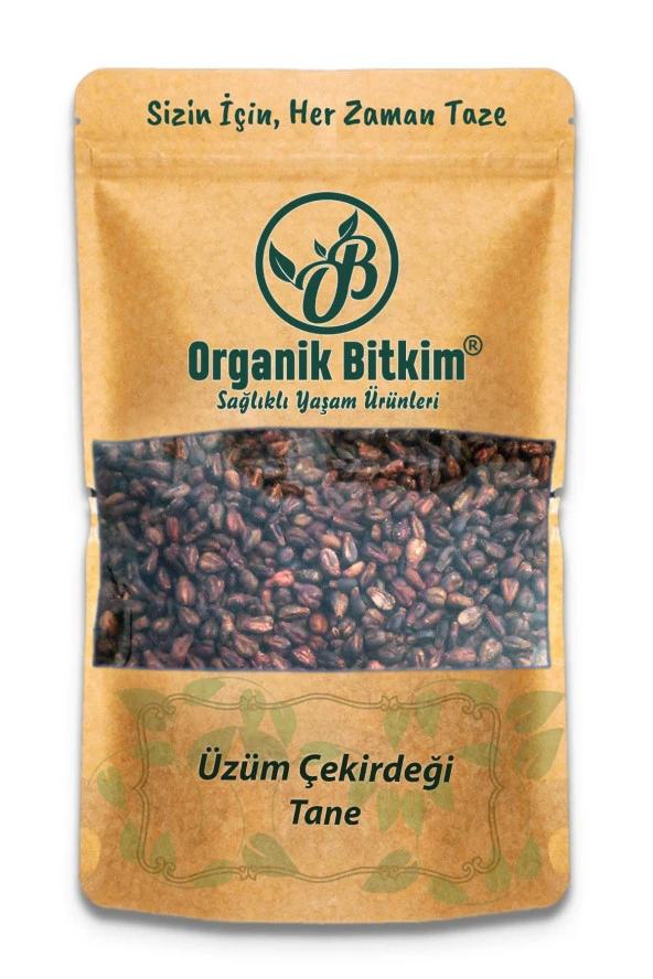 Organik Bitkim Tane Üzüm Çekirdeği 150 gr ürün görseli 1