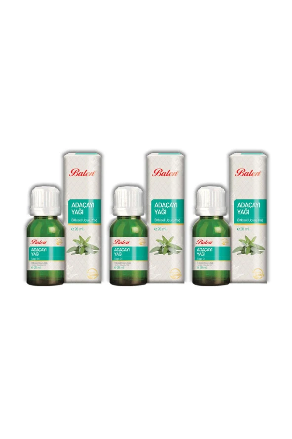 Balen Adaçayı Yağı (Acı Elma) 20 ml 3 Adet ürün görseli 1