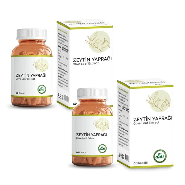 Anti Zeytin Yaprağı Ekstresi (Benolea®) 60 Kapsül x 2 Adet ürün görseli 1