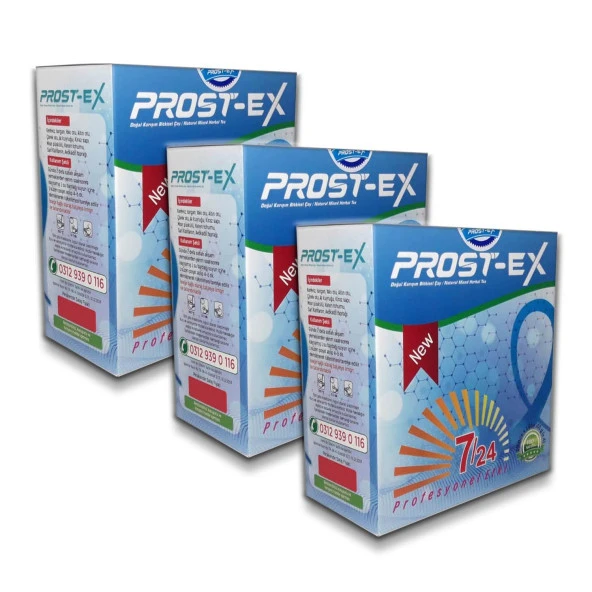 Prost-Ex Doğal Bitkisel Çay 60 Süzen Poşet 3 Adet ürün görseli 1