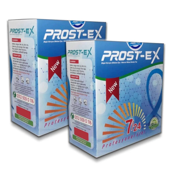 Prost-Ex Doğal Bitkisel Çay 60 Süzen Poşet x 2 Adet ürün görseli 1
