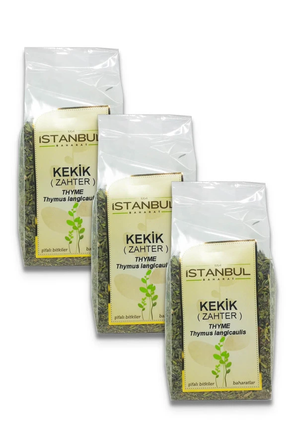 İstanbul Baharat Zahter (Dağ Kekiği) 80 gr x 3 Adet ürün görseli 1