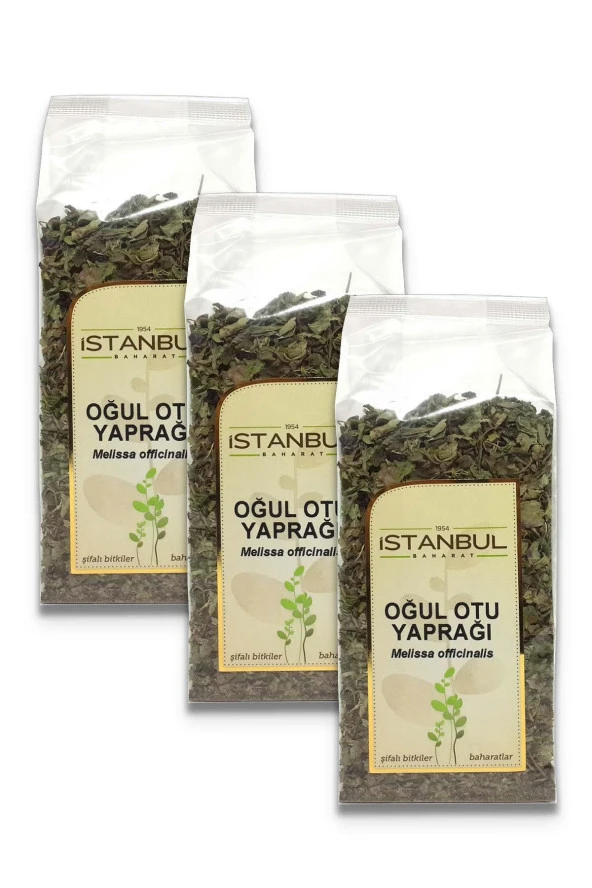İstanbul Baharat Oğul Otu (Melisa Otu) Yaprağı 3x50 gr ürün görseli 1