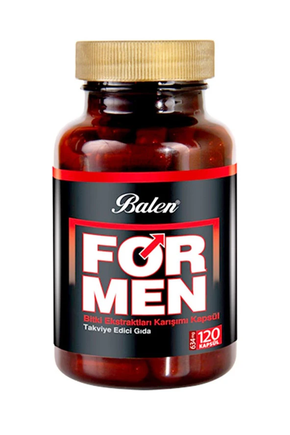 Balen ForMen(Erkek)+Tribulus Terrestris+Kırmızı Kore Gınseng - Resim 2