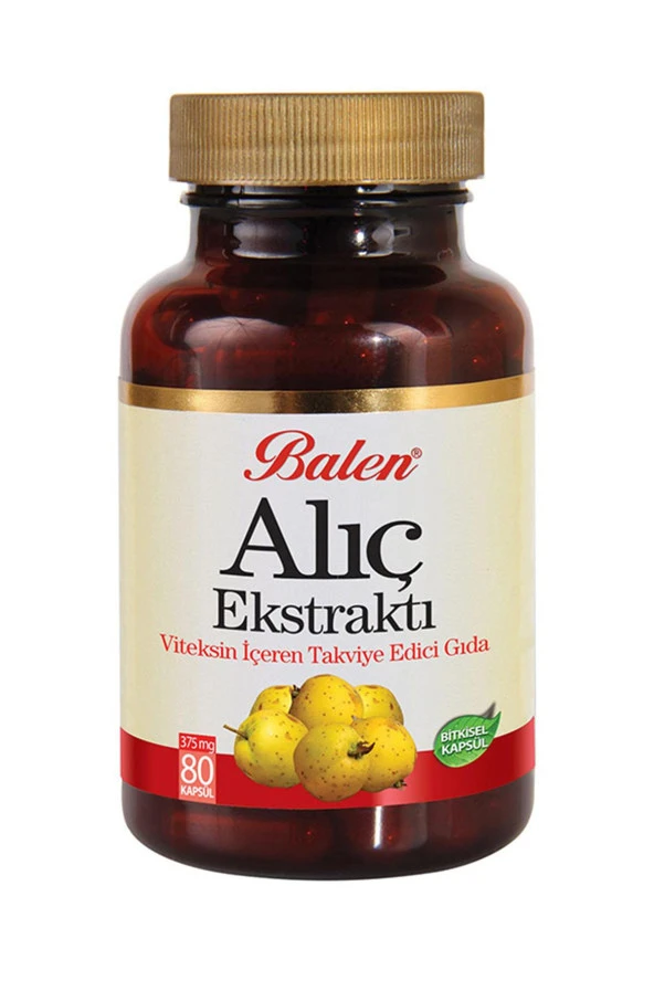 Balen Alıç Ekstraktı Kapsül 375 Mg 80 Kapsül ürün görseli 1
