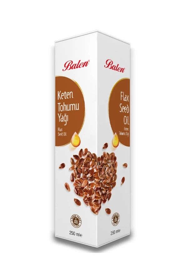 Balen Keten Tohumu Yağı Soğuk Pres 250 ml ürün görseli 1