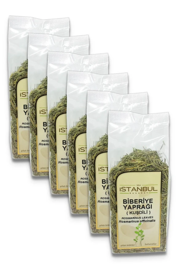 İstanbul Baharat Biberiye Yaprağı (Kuşdili) 80 gr x 6 Adet ürün görseli 1