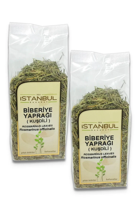 İstanbul Baharat Biberiye Yaprağı (Kuşdili) 80 gr x 2 Adet ürün görseli 1