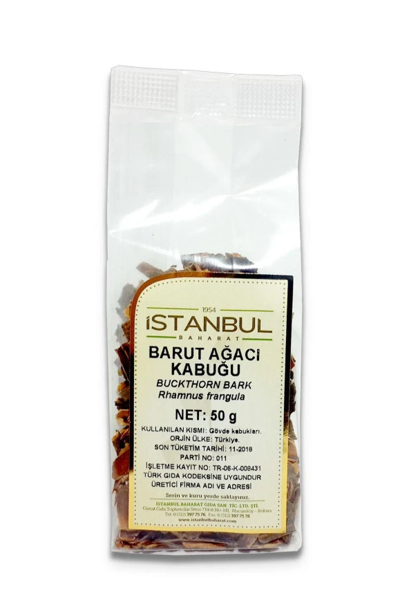 İstanbul Baharat Barut Ağacı Kabuğu 50 gr ürün görseli 1