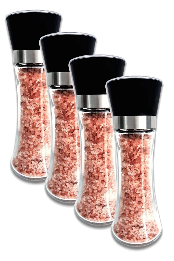 Organik Bitkim Öğütücü + 200 gr Pembe Himalaya Tuzu Dolu x 4 Adet ürün görseli 1