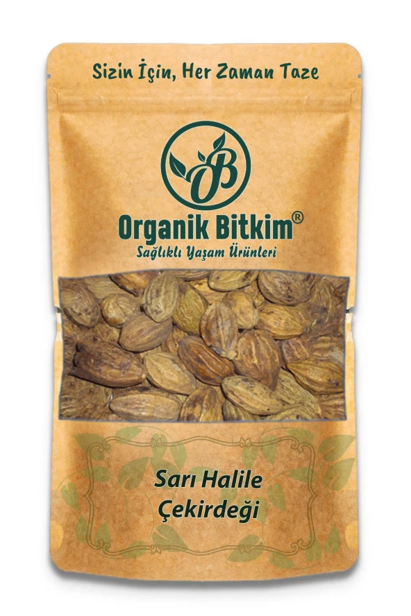 Organik Bitkim Sarı Halile Çekirdeği 500 gr ürün görseli 1