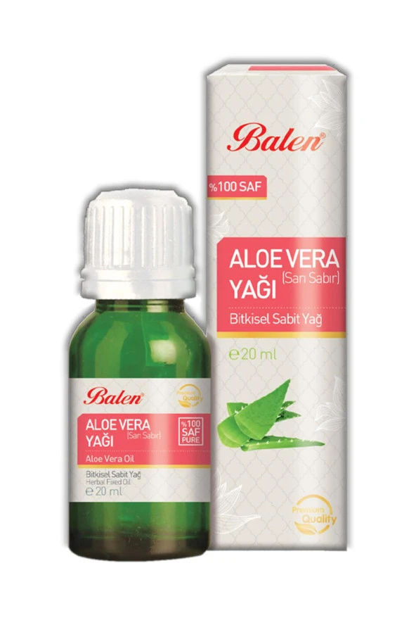 Balen Aloe Vera (Sarı Sabır) Yağı Maserasyon 20 ml ürün görseli 1