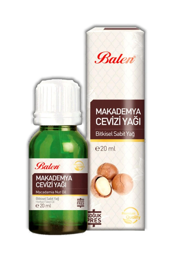 Balen Makademya Cevizi Yağ - Soğuk Pres 20 ml ürün görseli 1