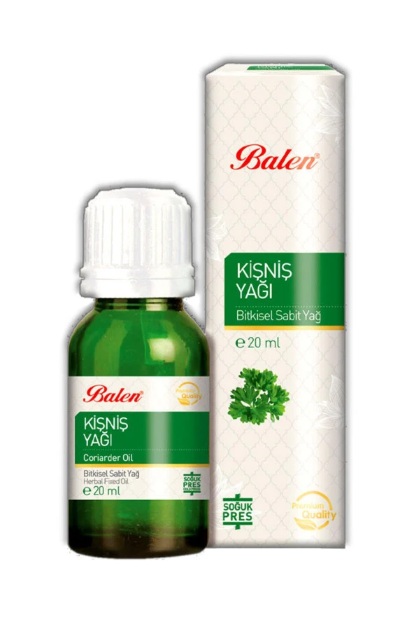 Balen Kişniş Yağı Soğuk Pres 20 ml ürün görseli 1