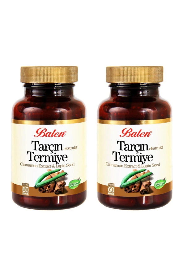 Balen Tarçın-Termiye 375 Mg 60 Kapsül 2 Adet ürün görseli 1