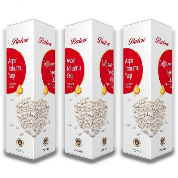 Balen CLA - Aspir Tohumu Yağı 250 ml x 3 Adet ürün görseli 1