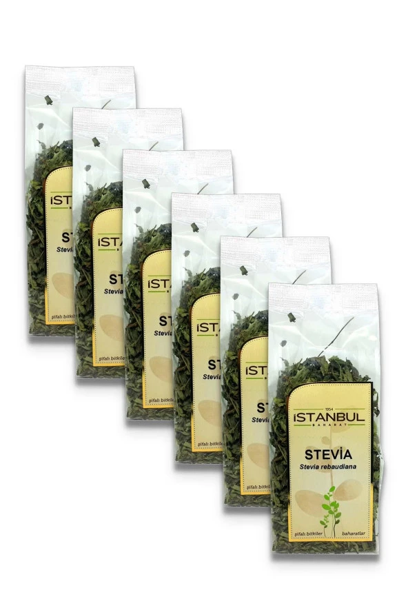 İstanbul Baharat Stevia Yaprağı (Şeker Otu) 20 gr x 6 Adet ürün görseli 1