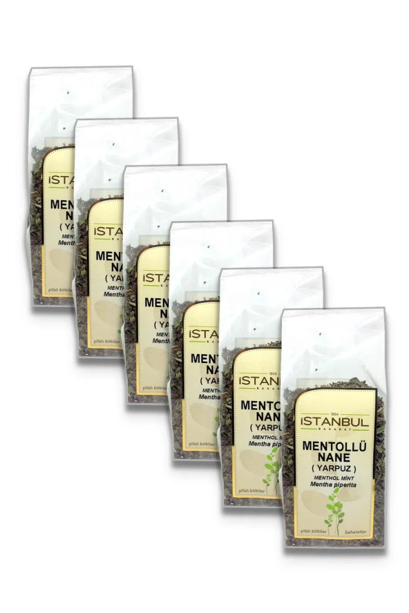 İstanbul Baharat Mentollü Nane (Yarpuz) 40 gr x 6 Adet ürün görseli 1