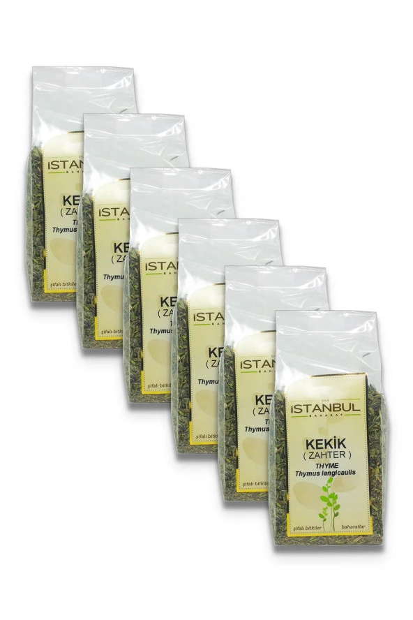 İstanbul Baharat Zahter (Dağ Kekiği) 80 gr x 6 Adet ürün görseli 1