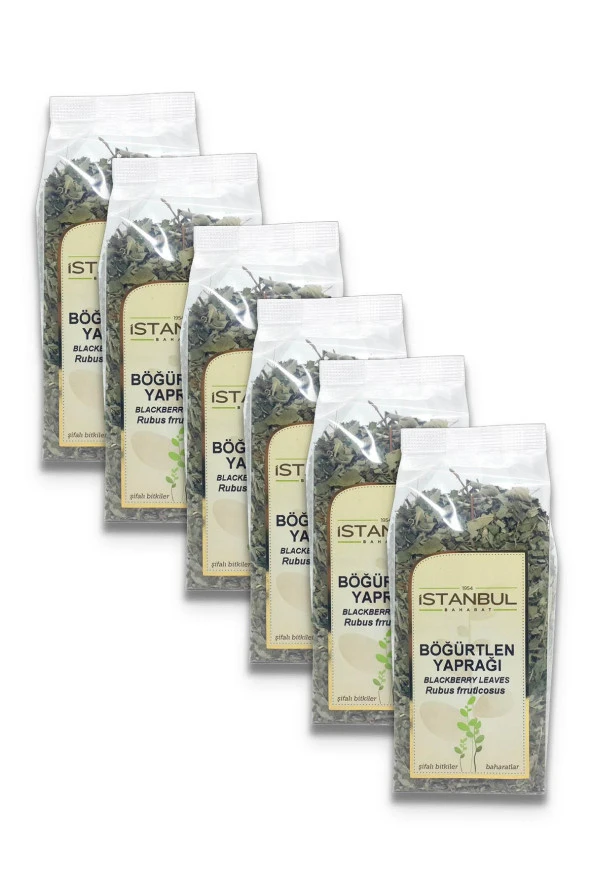 İstanbul Baharat Böğürtlen Yaprağı 6x30 gr ürün görseli 1