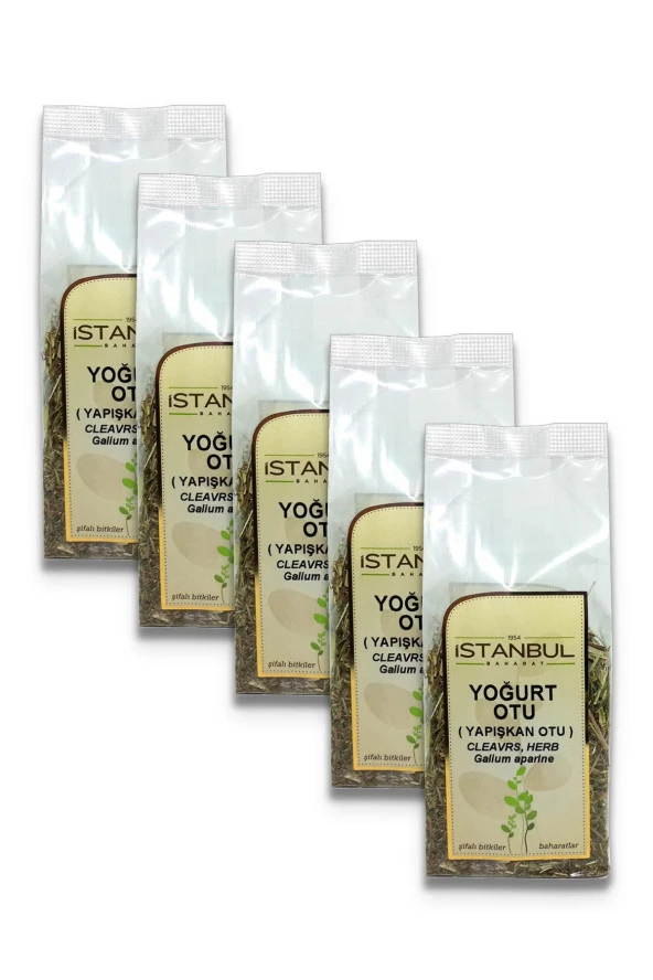 İstanbul Baharat Yoğurt Otu (Yapışkan Otu) 5x50 gr ürün görseli 1