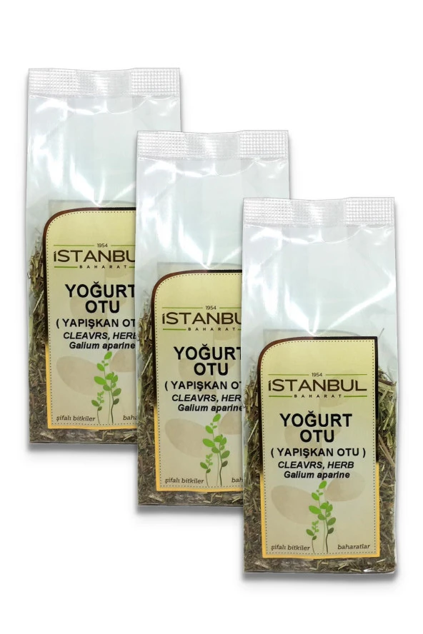 İstanbul Baharat Yoğurt Otu (Yapışkan Otu) 3x50 gr ürün görseli 1