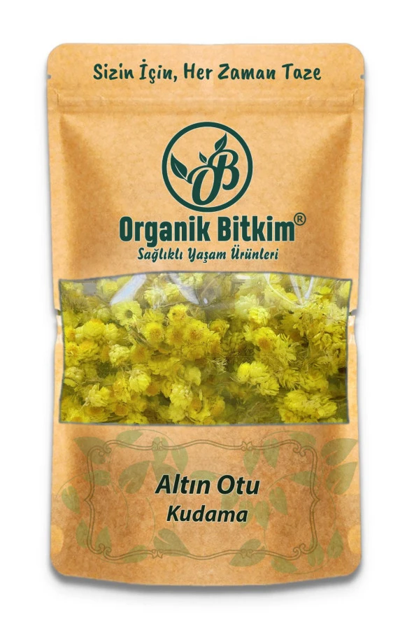 Organik Bitkim Altın Otu - Ölmez Çiçek / Kudama 150 gr ürün görseli 1