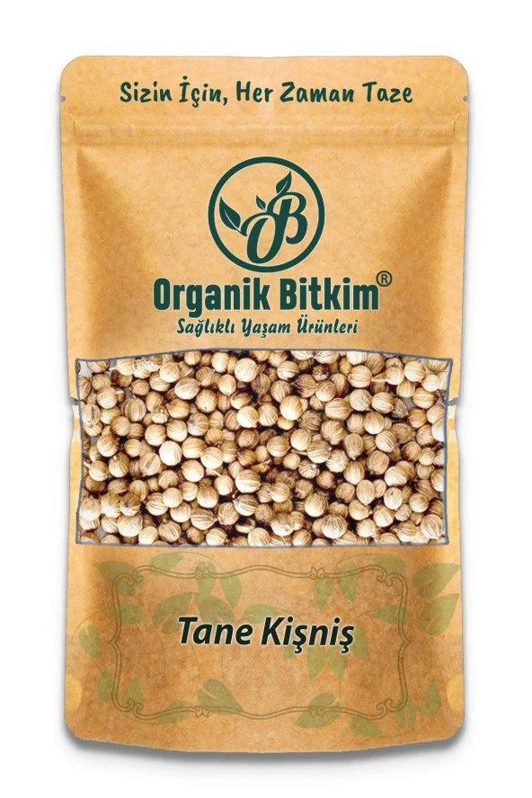Organik Bitkim Tane Kişniş 1 kg ürün görseli 1