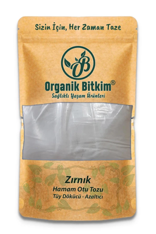 Organik Bitkim Zırnık (Hamam Otu) Tüy Dökücü - Azaltıcı 500 gr ürün görseli 1