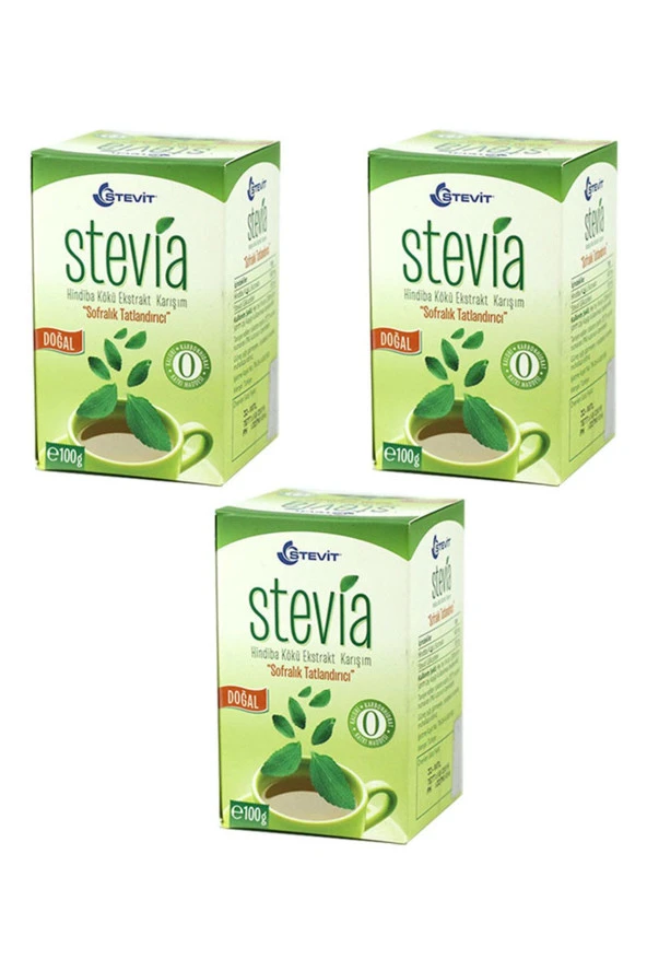 Balen (Stevit) Stevia Hindiba Kökü Ekst. Karışım 100 gr x 3 Adet ürün görseli 1
