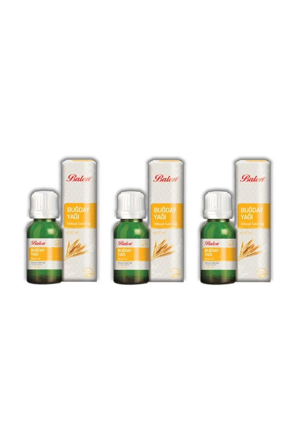 Balen Buğday Yağı (Maserasyon) 20 ml 3 Adet ürün görseli 1