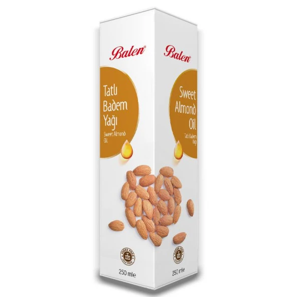 Balen Tatlı Badem Yağı Soğuk Pres 250 ml ürün görseli 1