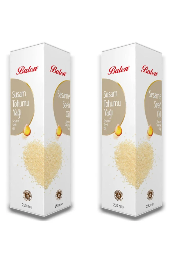 Balen Susam Tohumu Yağı Soğuk Pres 250 ml 2 Adet ürün görseli 1