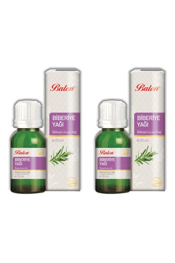 Balen Biberiye Yağı - Distilasyon 20 ml x 2 Adet ürün görseli 1