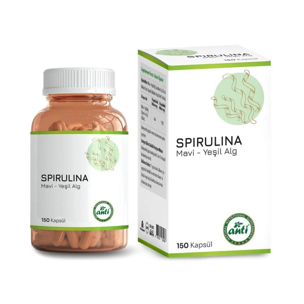 Anti Spirulina Kapsül 150 Kapsül ürün görseli 1