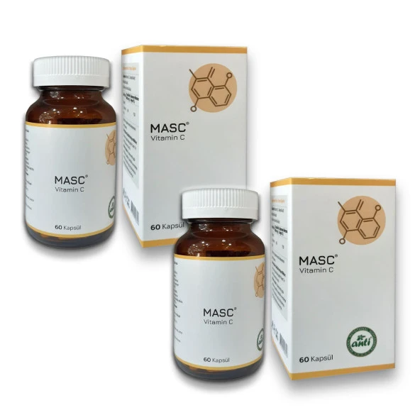 Anti Vitamin C-Mask Vitamin C 60 Kapsül x 2 Adet ürün görseli 1