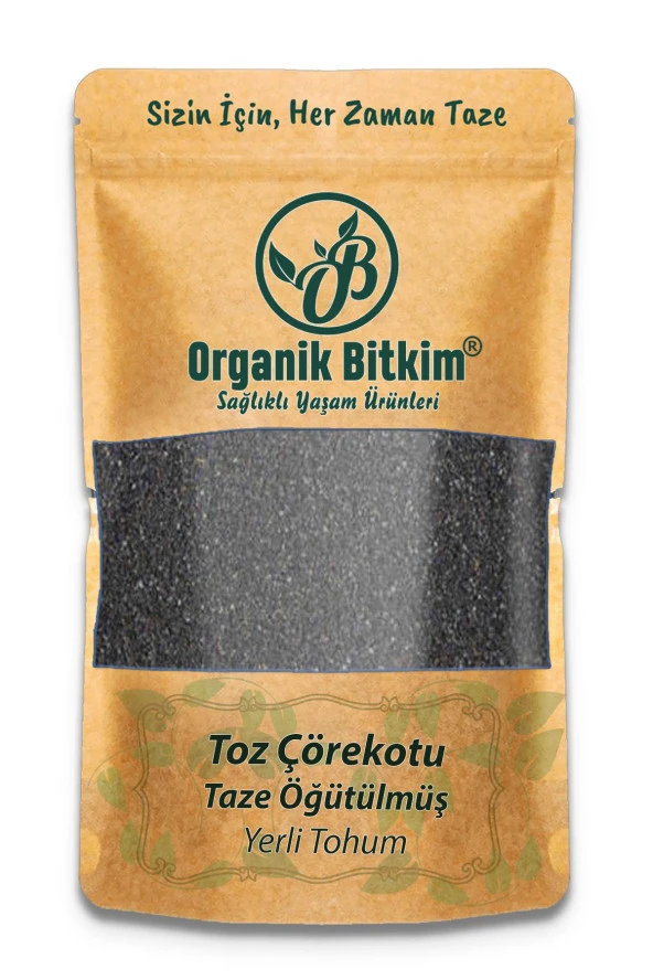 Organik Bitkim Toz Çörek Otu (Yerli - Taze Öğütülmüş) 500 gr ürün görseli 1