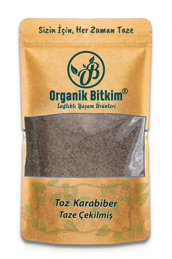 Organik Bitkim Toz Karabiber 250 gr ürün görseli 1