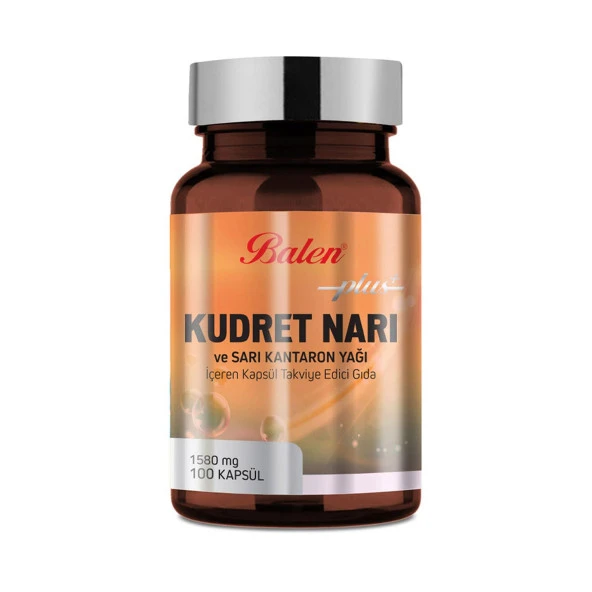 Balen Kudret Narı ve Sarı Kantaron Yağı Soft Kapsül 100 Kapsül ürün görseli 1