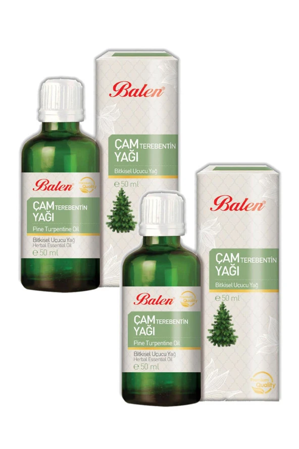 Balen Çam Terebentin Yağı (Distilasyon) 50 ml 2 Adet ürün görseli 1