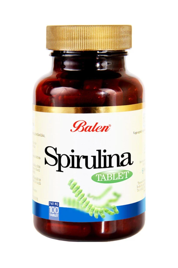 Balen Spirulina (Yosun) 740 mg 100 Tablet ürün görseli 1