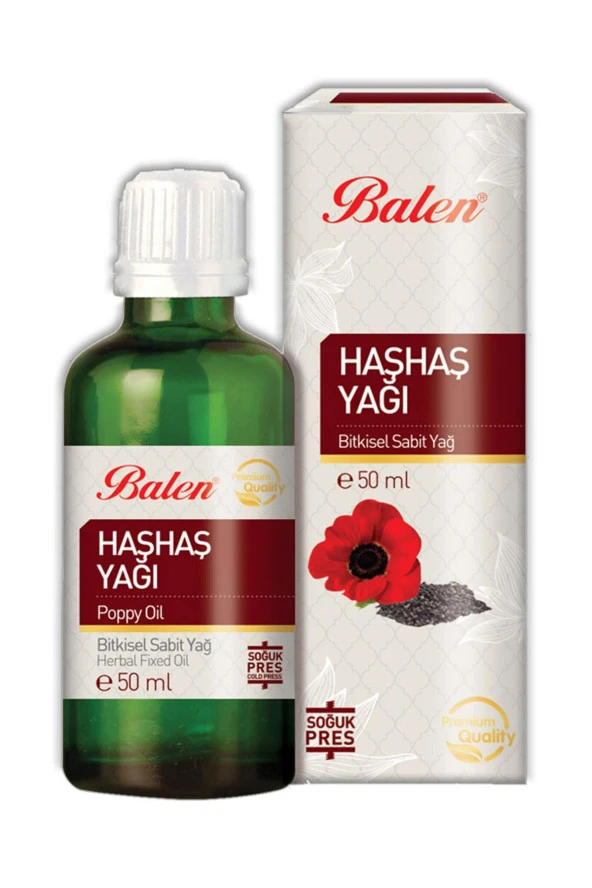 Balen Haşhaş Yağı Soğuk Pres 50 ml ürün görseli 1