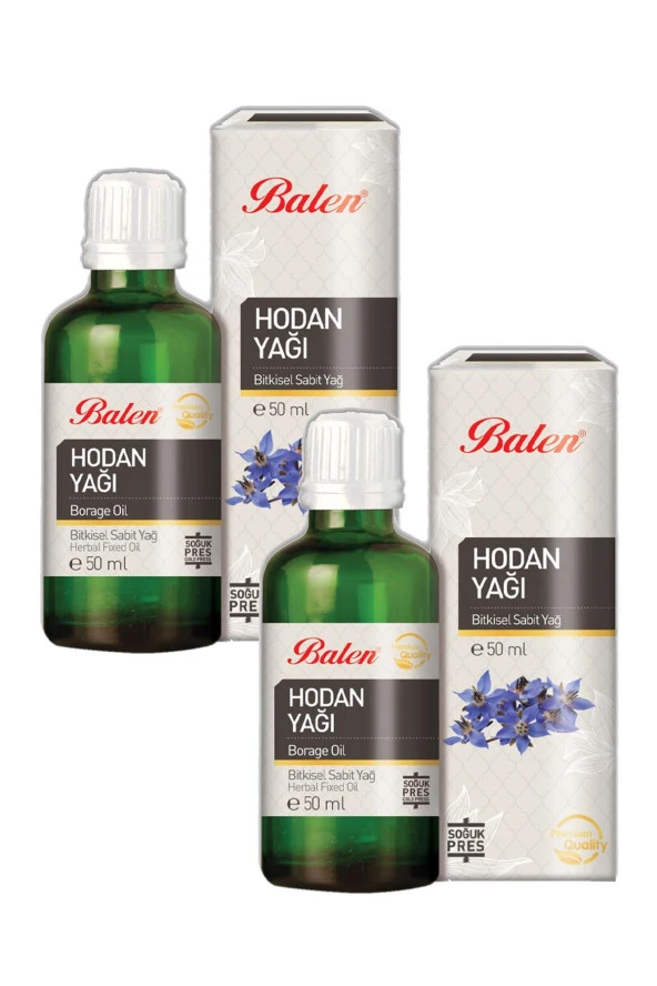 Balen Hodan Yağı Soğuk Pres 50 ml 2 Adet ürün görseli 1