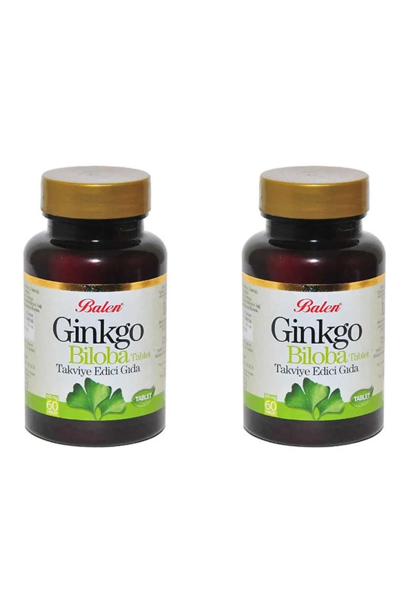 Balen Ginko Biloba 600 mg 60 Tablet x 2 Adet ürün görseli 1
