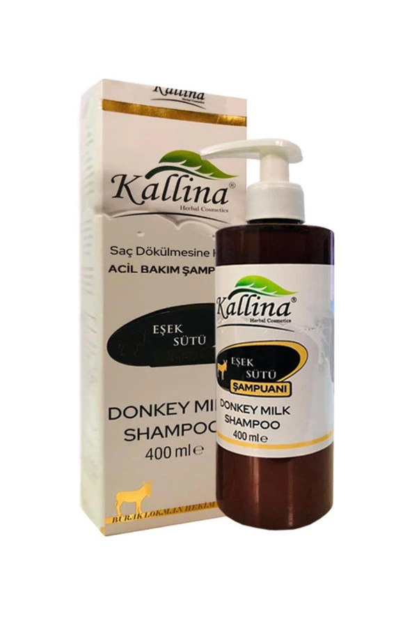 Kallina Esek Sütü Şampuanı Şampuanı 400 ml ürün görseli 1
