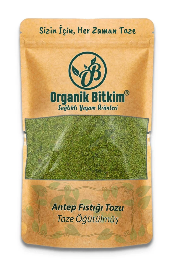 Organik Bitkim Antep Fıstığı Tozu - Katkısız 100 Gr ürün görseli 1