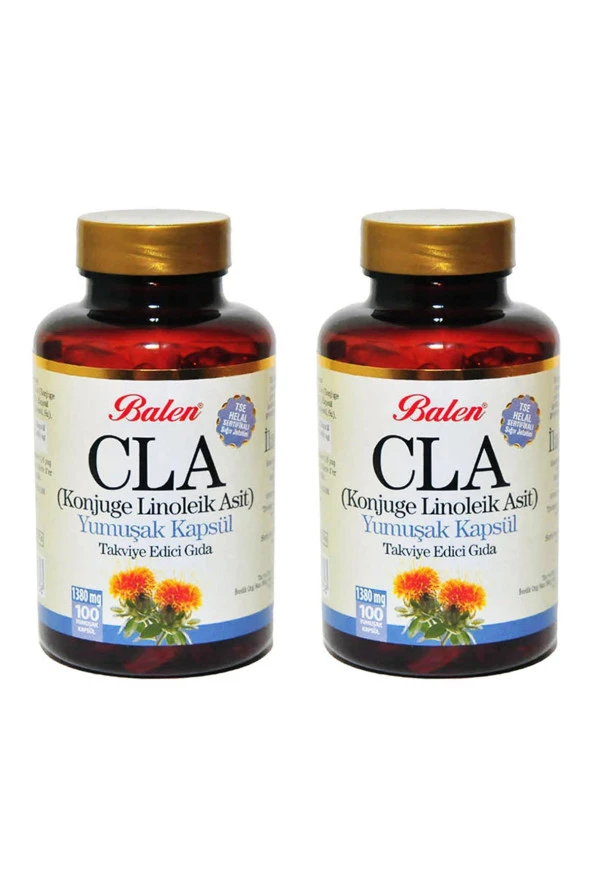 Balen CLA (Aspir Yağı) Yumuşak Kapsül 1380 mg 100 Kapsül 2 Adet ürün görseli 1