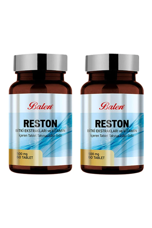 Balen Reston Bitki Ekstraktları - Vitamin 60 Tablet x 2 Adet ürün görseli 1