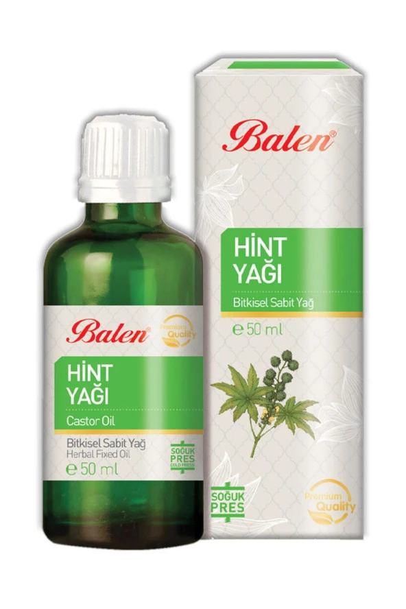 Balen Hint Yağı Soğuk Pres 50 ml ürün görseli 1